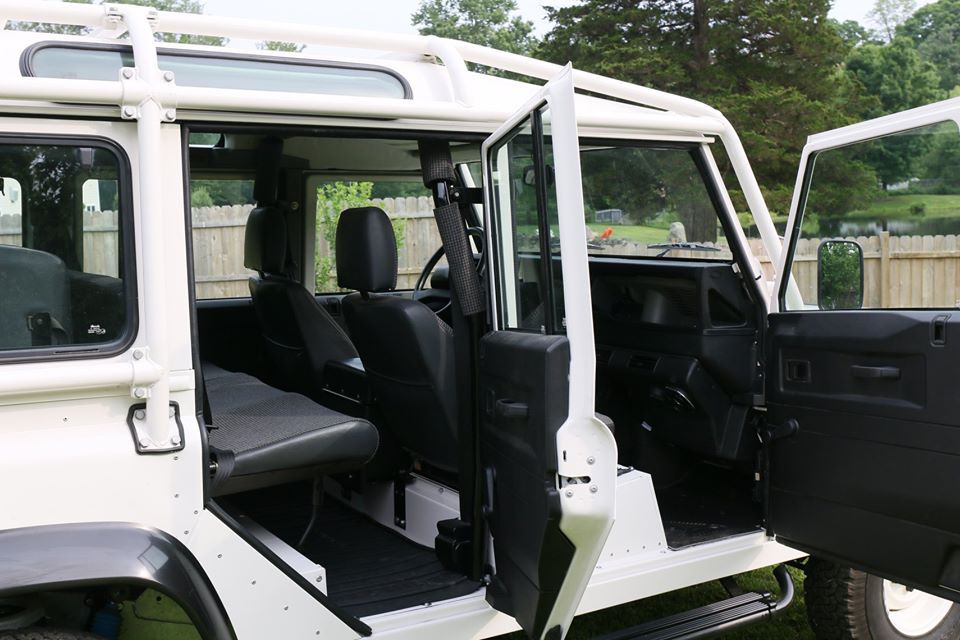 Land Rover Defender 110 NAS under restoration photo 55.