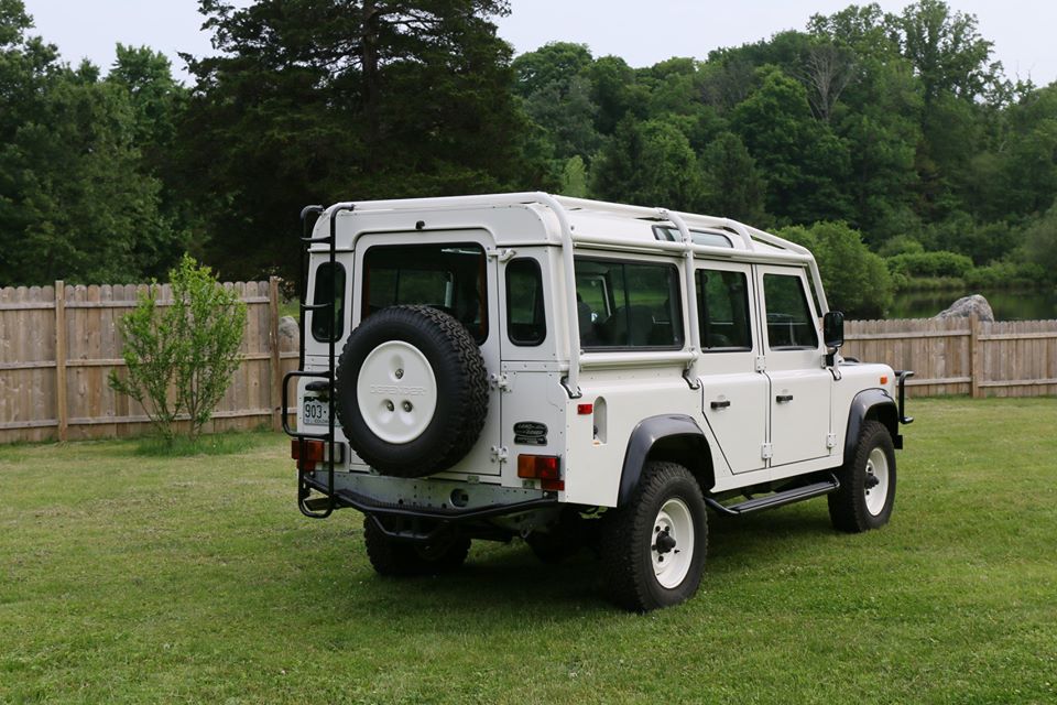 Land Rover Defender 110 NAS under restoration photo 62.