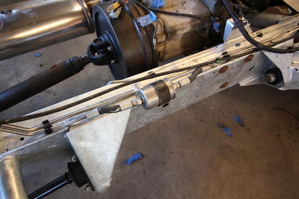 All new stainless steel fuel lines are installed so rust will never be an issue again.