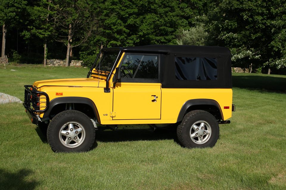 A new Badger soft top is installed.