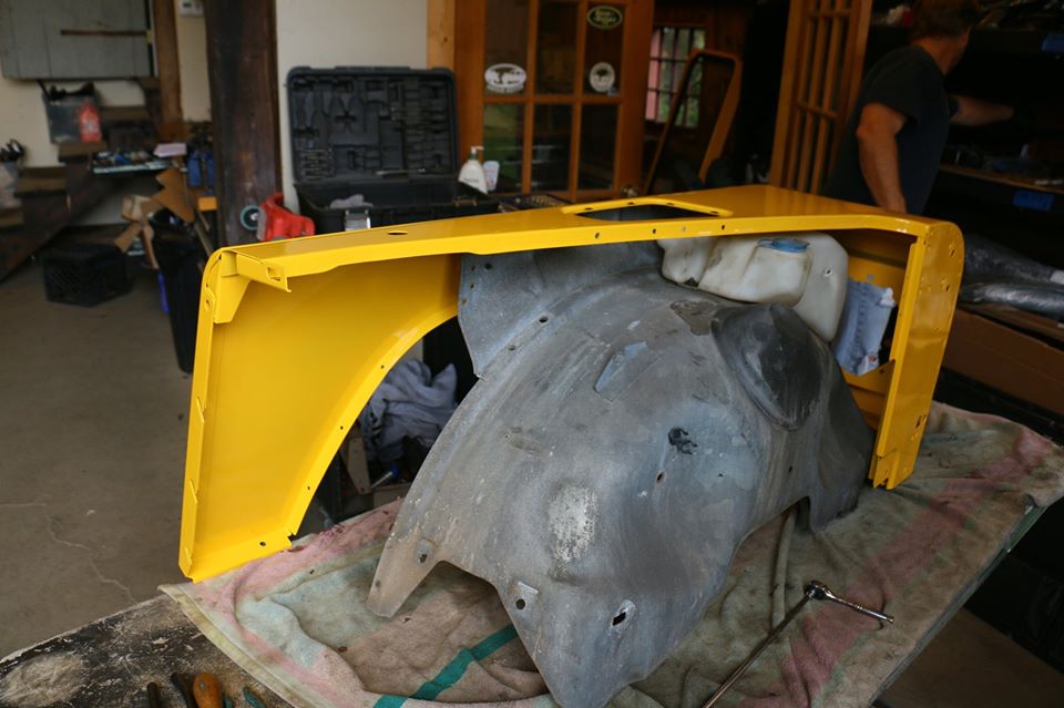 Land Rover Defender 90 NAS under restoration photo 10.