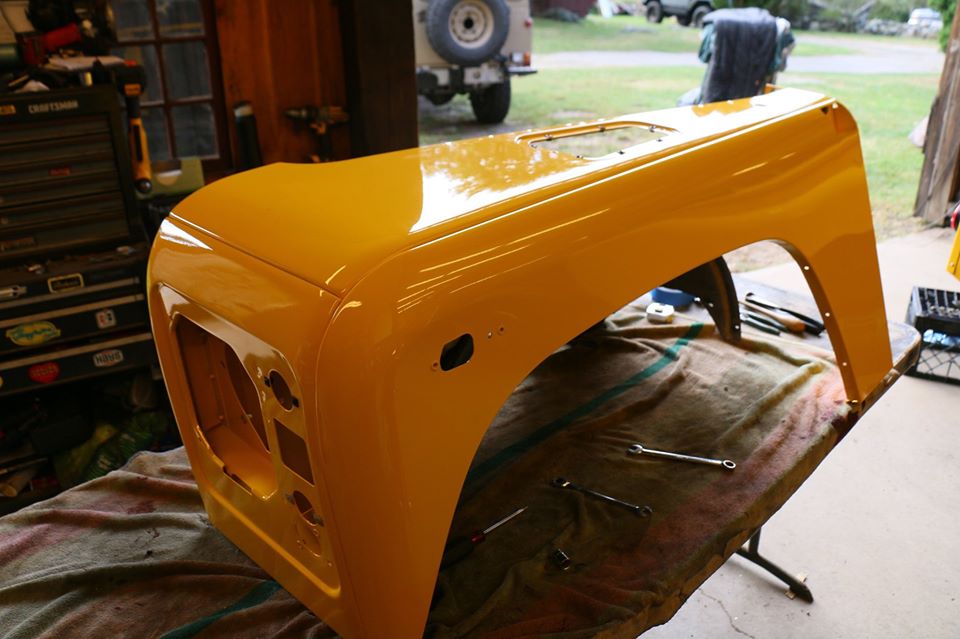 Land Rover Defender 90 NAS under restoration photo 11.