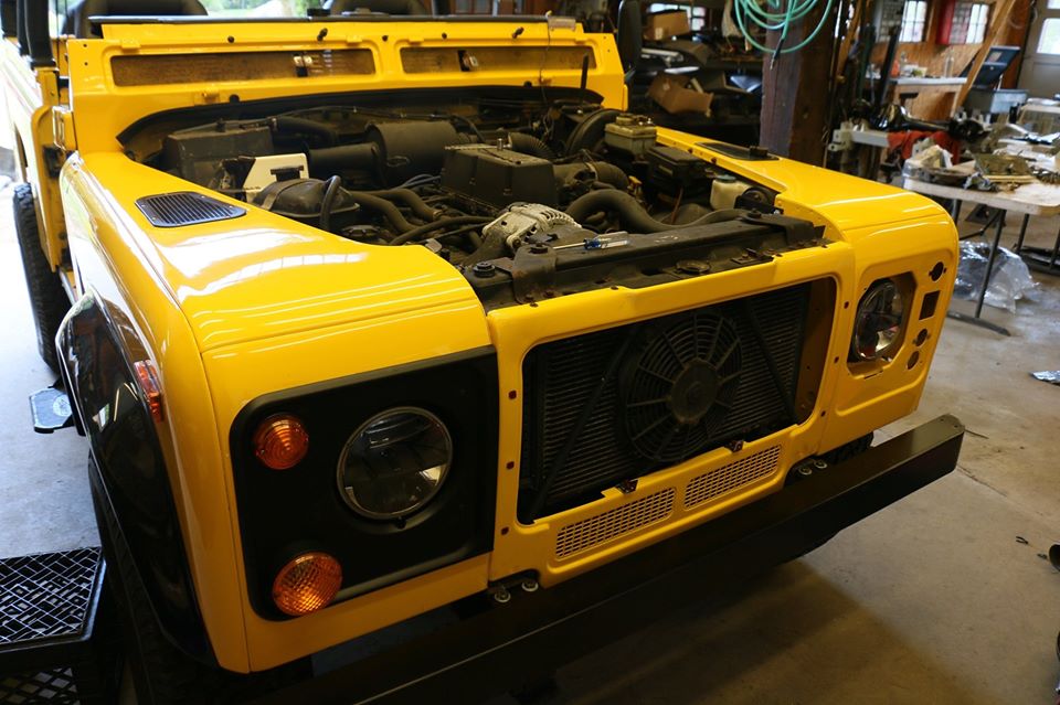 Land Rover Defender 90 NAS under restoration photo 12.