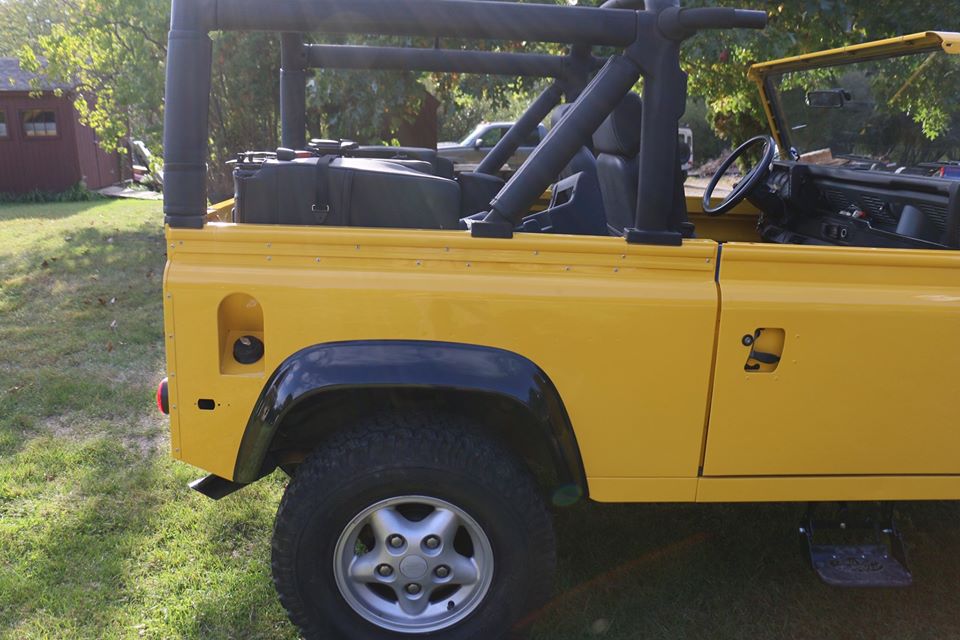 Land Rover Defender 90 NAS under restoration photo 21.