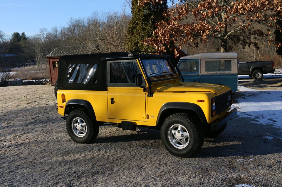 Land Rover Defender 90 NAS under restoration photo 35.