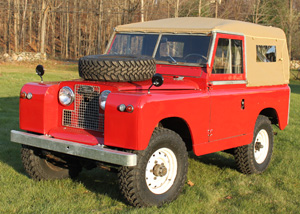land rover series restored