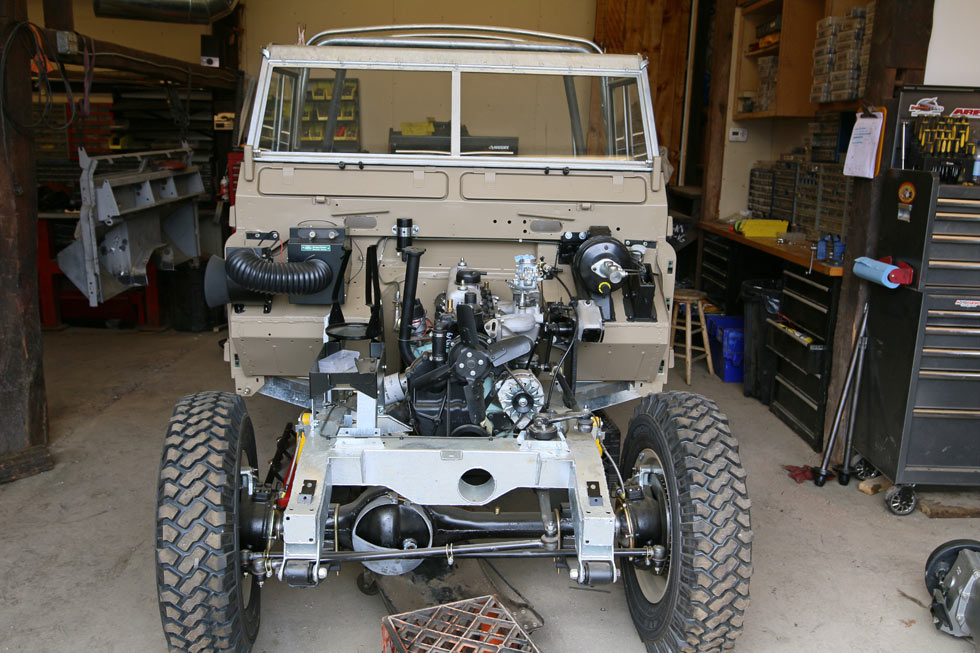 Assembling NAO Expedition Package Land Rover.
