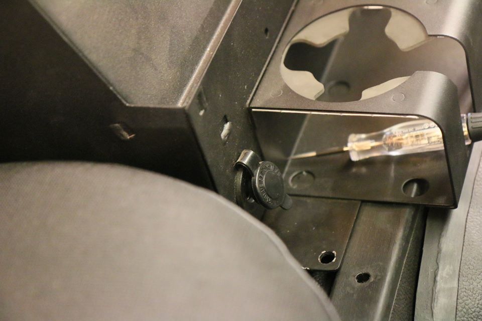 Two 12 volt outlets are added to the center console.