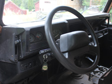 land rover defender left hand drive conversion